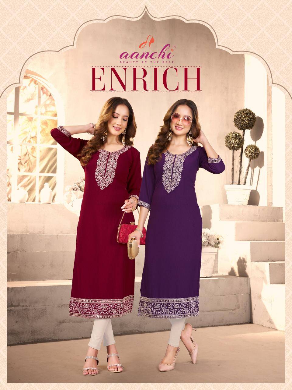 Aanchi enrich Designer Kurti wholesale suppliers